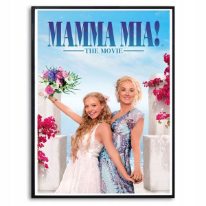 Plakat Dekoracyjny A3 29,7x42cm Mamma Mia! Wzory