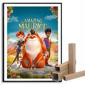 Plakat Filmowy A3 29,7x42 Cm Amazing Maurice Wzory