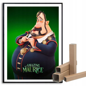 PLAKAT FILMOWY A3 29,7x42 cm KOT MAURYCY Top Wzory
