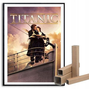 Plakat Filmowy A3 29,7x42 Cm Titanic 1997 Wzory