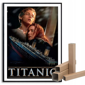 Plakat Filmowy A3 29,7x42 Cm Titanic Cameron Wzory