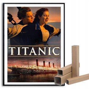 PLAKAT FILMOWY A3 29,7x42 cm TITANIC Topowe Wzory