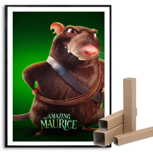 PLAKAT FILMOWY A3 29,7x42 cm UKRYTY SMOK Top Wzory