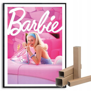 Plakat FILMOWY A3 29,7x42cm BARBIE KOMEDIA Wzory