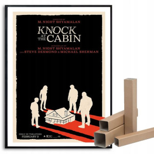 Plakat FILMOWY A3 29,7x42cm PUKAJĄC DO DRZWI Wzory