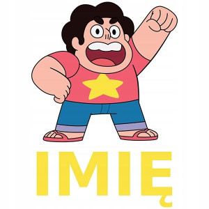 Naklejka Na Ścianę 120cm Xl Imię Steven Universe