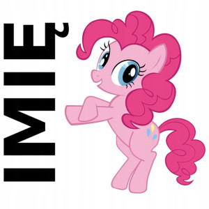 NAKLEJKA NA ŚCIANĘ 120x109cm My Little Pony IMIĘ