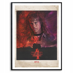 Plakat 32x44,5 Serial Stranger Things Dużo Wzorów