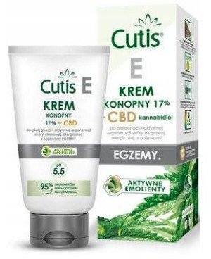 Cutis E Krem konopny 17% + CBD 120 ml