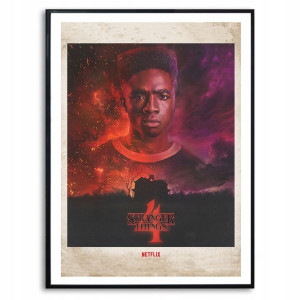 Plakat 32x44,5 Serial Stranger Things Dużo Wzorów