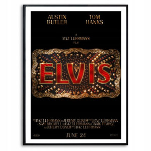 PLAKAT na ścianę z filmu ELVIS MiX Wzorów 32x44,5