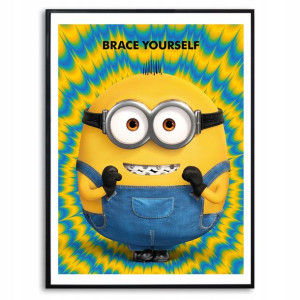 PLAKAT na ścianę z filmu MINIONKI Wzorów 32x44,5