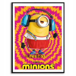 PLAKAT na ścianę z filmu MINIONKI Wzorów 32x44,5