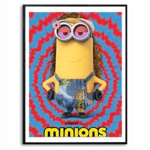 PLAKAT na ścianę z filmu MINIONKI Wzorów 32x44,5
