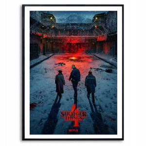 Plakat XL 50x70 Serial STRANGER THINGS Dużo WZORÓW