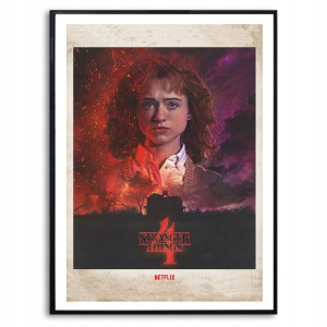 Plakat XL 50x70 Serial STRANGER THINGS Dużo WZORÓW