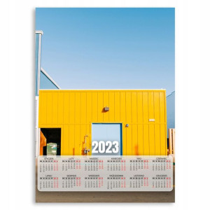 2023 Kalendarz Na Ścianę 50x70 Modern Urban Wzory