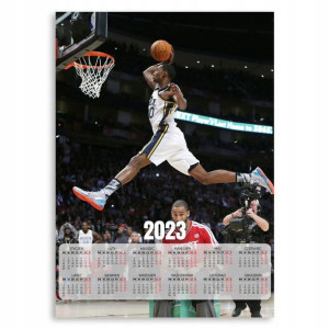 2023 KALENDARZ na ŚCIANĘ 50x70cm KOBE BRYANT Wzory