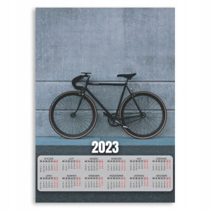 2023 KALENDARZ na ŚCIANĘ 50x70cm ROWER BIKE Wzory