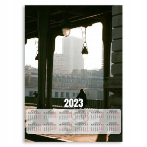 2023 Kalendarz Ścienny Plakat 50x70 Cyklista Wzory