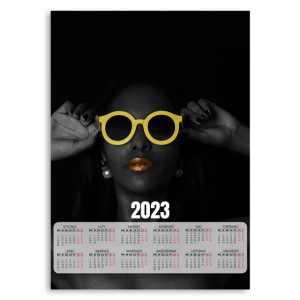 2023 Kalendarz Ścienny Plakat 50x70 Kobieta Wzory