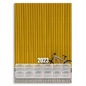 2023 Kalendarz Ścienny Plakat 50x70 Kolarze Wzory