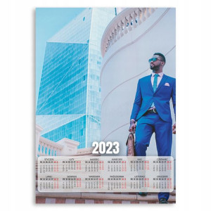 2023 Kalendarz Ścienny Plakat 50x70cm Model Wzory