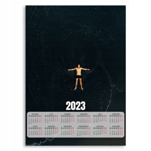 2023 Kalendarz Ścienny Plakat 50x70cm Pływak Wzory