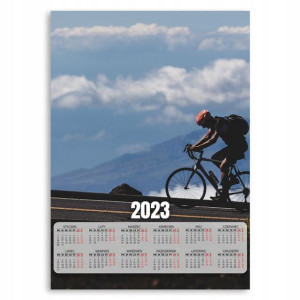 2023 Kalendarz Ścienny Plakat 50x70cm Rower Wzory