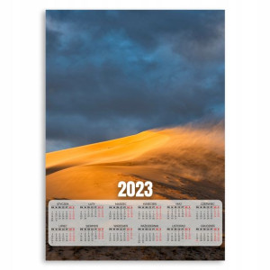 Kalendarz 2023 Plakat 50x70 Burza Piaskowa Wzory
