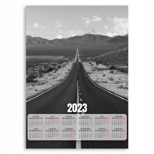 Kalendarz 2023 Plakat 50x70 Droga Autostrada Wzory