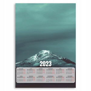 Kalendarz 2023 Plakat 50x70 Góry Szczyt Śnieg Wz