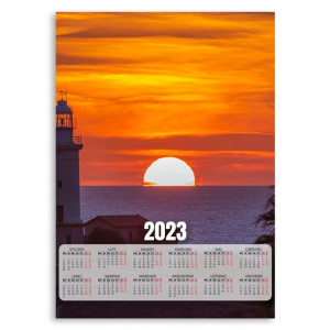 Kalendarz 2023 Plakat 50x70 Latarnia Morska Wzory