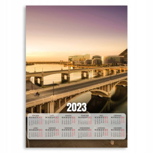 Kalendarz 2023 Plakat 50x70 Miasto Południe Wzory