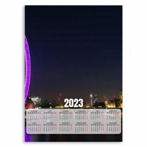 Kalendarz 2023 Plakat 50x70 Miasto Wybrzeże Wzory
