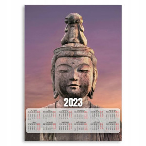Kalendarz 2023 Plakatowy 50x70 Budda Pomnik Wzory
