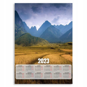 Kalendarz 2023 Plakatowy 50x70 Góry Fasipan Wzory