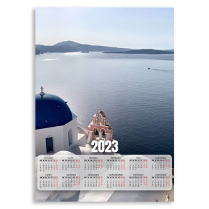 Kalendarz 2023 Plakatowy 50x70 Grecja Wyspy Wzory