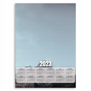 Kalendarz 2023 Plakatowy 50x70 Korona Świata Wzory