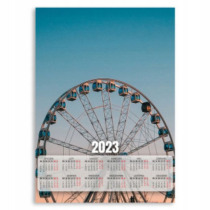 Kalendarz 2023 Plakatowy 50x70 Koło Młyńskie Wzory