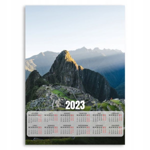 Kalendarz 2023 Plakatowy 50x70 Machu Picchu Wzory