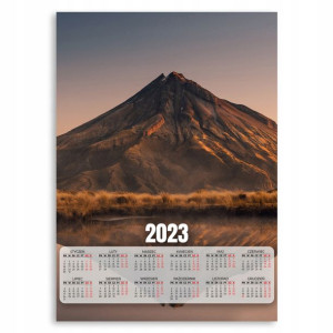Kalendarz 2023 Plakatowy 50x70 Nowa Zelandia Wzory