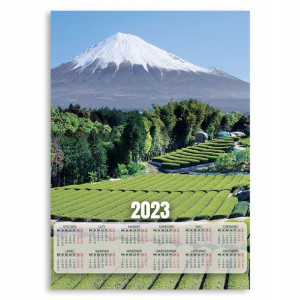 Kalendarz 2023 Plakatowy 50x70cm Japan Fudżi Wzory