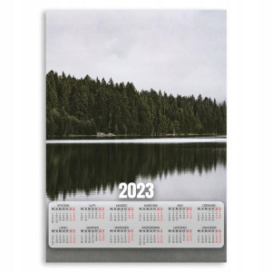 Kalendarz 2023 Plakatowy 50x70cm Rzeka Lasy Wzory