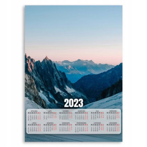 Kalendarz 2023 Plakatowy 50x70cm Stok Góry Wzory