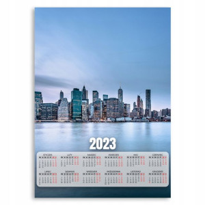 KALENDARZ 2023 Ścienny 50x70 XL AMERYKA USA Wzory