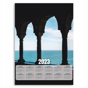 KALENDARZ 2023 Ścienny 50x70 XL OCEAN WIDOK Wzory