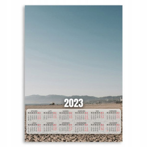 KALENDARZ 2023 Ścienny 50x70 XL PLAŻA BEACH Wzory