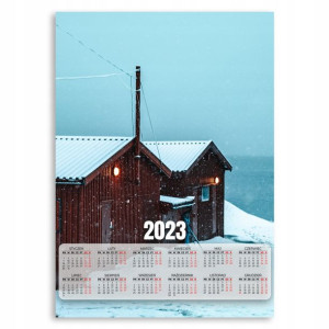 KALENDARZ 2023 Ścienny 50x70cm BIEGUN PÓŁNOCNY Wz