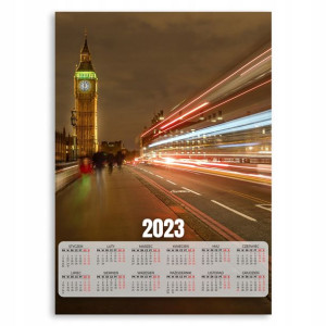 KALENDARZ 2023 Ścienny 50x70cm BIG BEN ANGLIA Wz